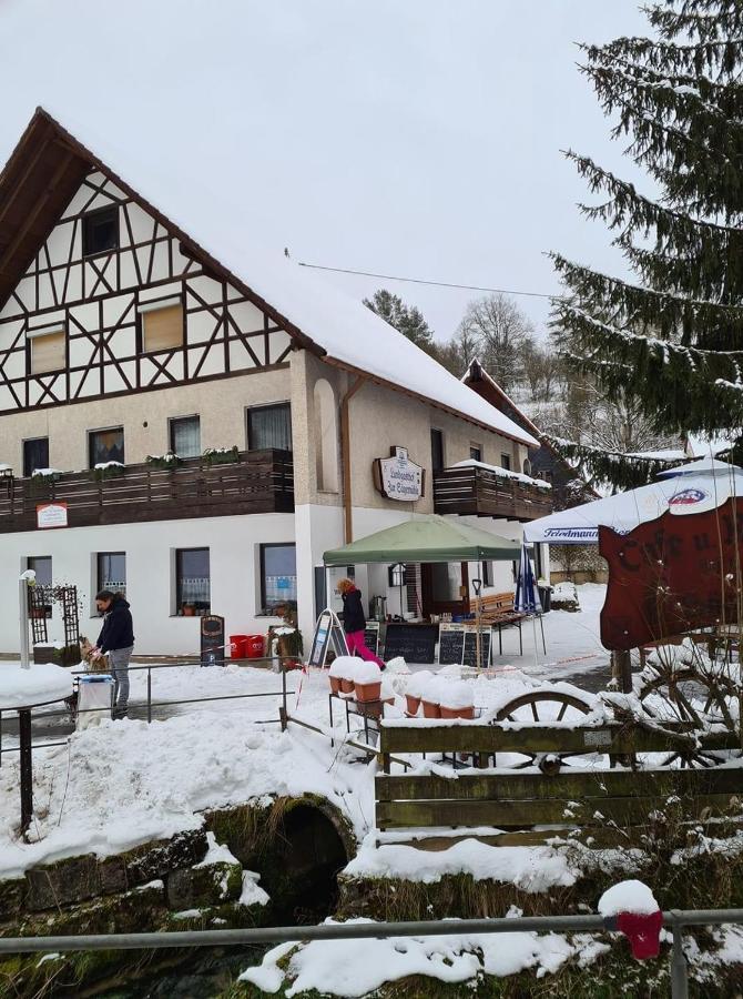 Gasthof Zur Sagemuhle Lägenhet Hiltpoltstein Exteriör bild